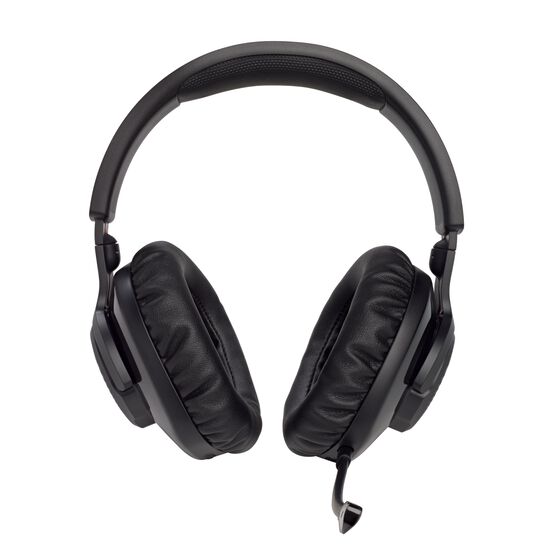 JBL Quantum 350 Wireless - Black - Wireless PC gaming headset with detachable boom mic - Front JBL Quantum 350 Wireless - Black - Wireless PC gaming headset with detachable boom mic - Front